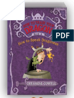 How To Train Your Dragon Book 3: How To Speak Dragonese by Cressida Cowell