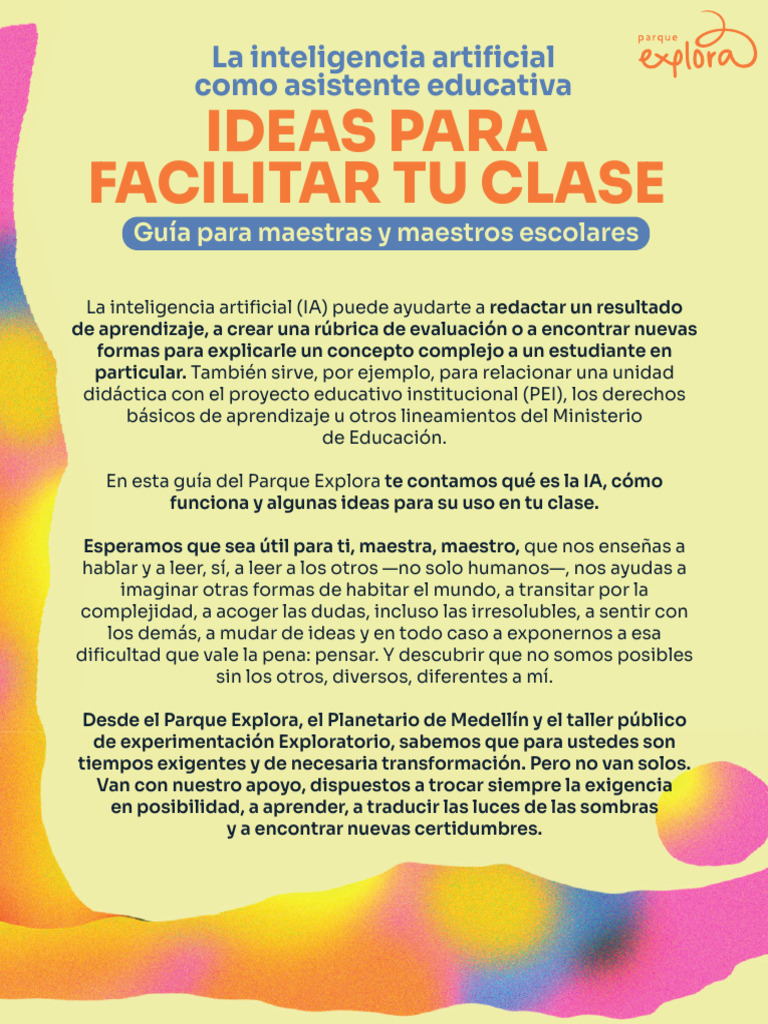 Uso de IA en la Educación Escolar | PDF | Inteligencia artificial ...