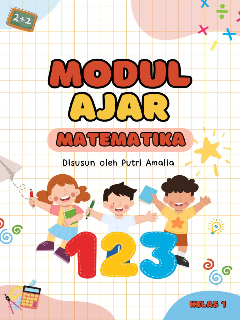 Modul Ajar Matematika Kelas 1 SD | PDF