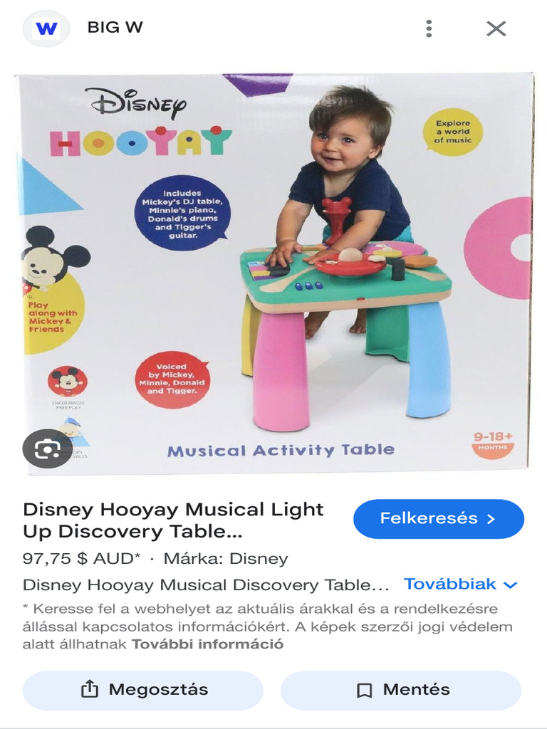 Disney Hooyay Musical Activity Table, - Google-Keresés | PDF