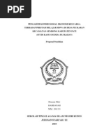 Download Proposal Penelitian Pengaruh Kondisi Sosial Ekonomi Keluarga by WildaNet Ngembes SN95879585 doc pdf