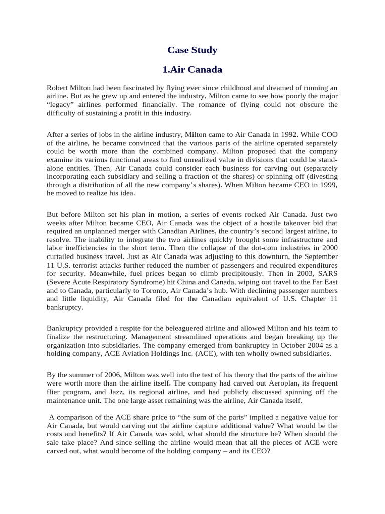 Case Study | PDF | Coffee | Economies