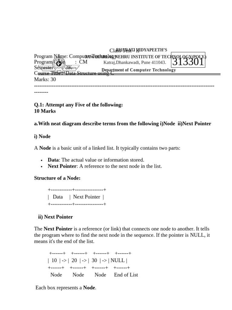Data Structures: Linked Lists & Queues | PDF | Queue (Abstract Data ...