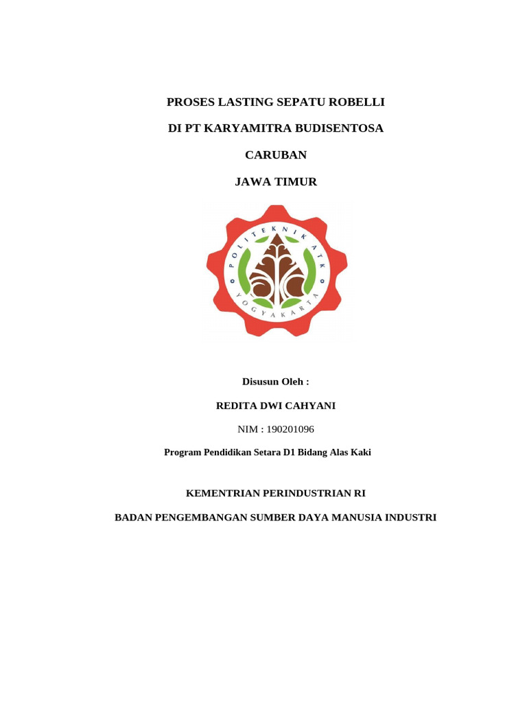 Proses Lasting Sepatu Robelli di PT KMB | PDF