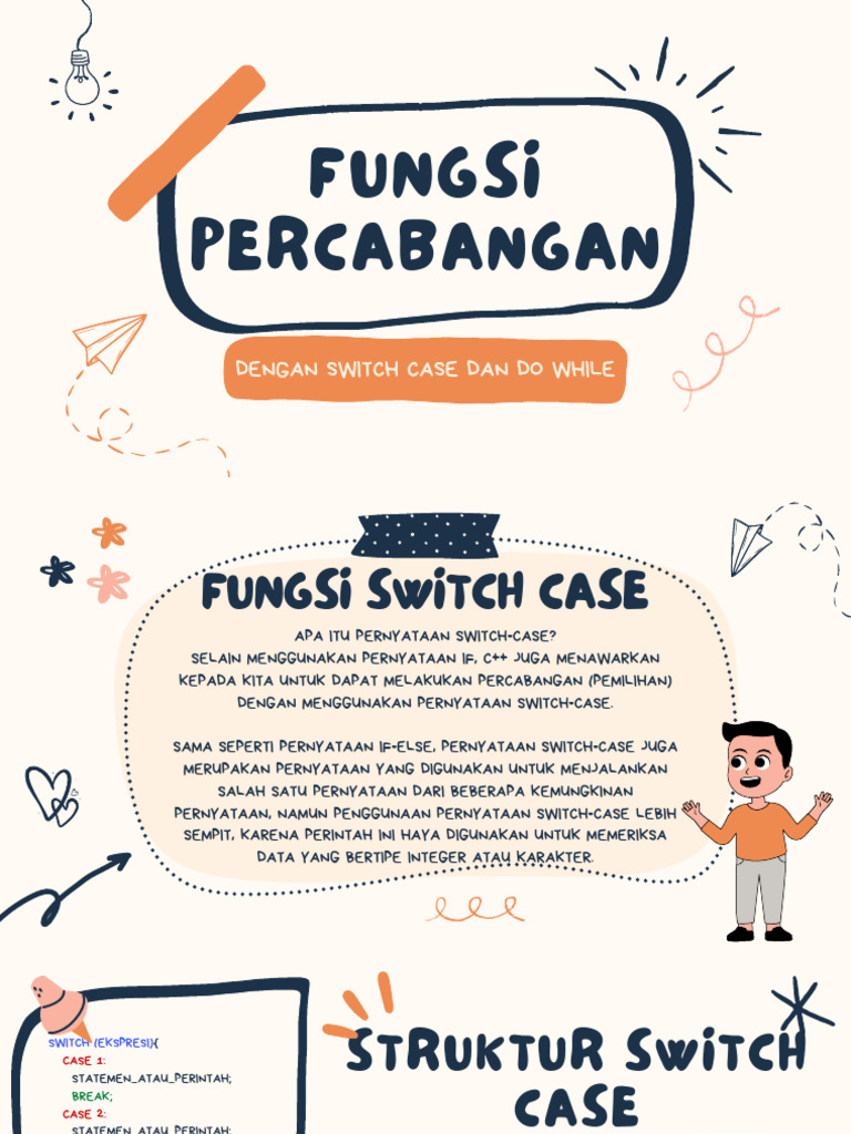 Fungsi Switch Case dan Do While C++ | PDF