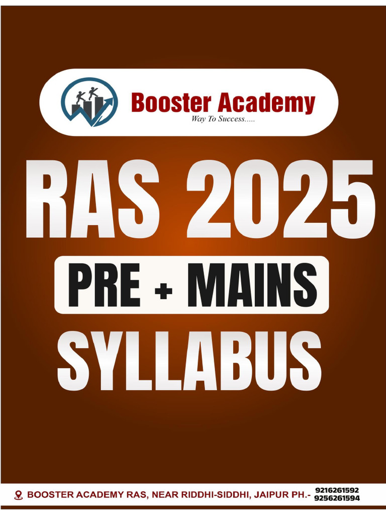 RAS 2026 Latest | PDF