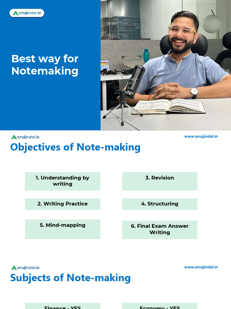 Effective Note-Making Strategies | PDF