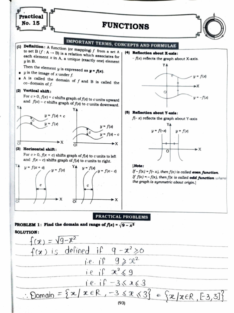 Understanding Functions and Graph Shifts | PDF | Function (Mathematics ...