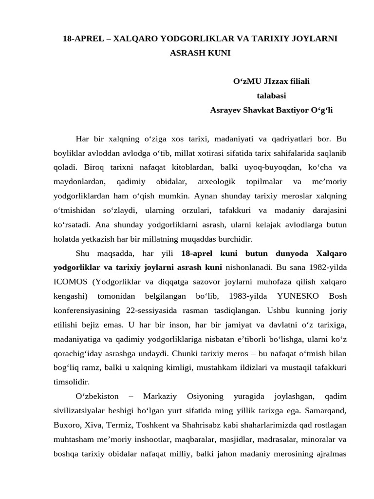 18 Aprel | PDF