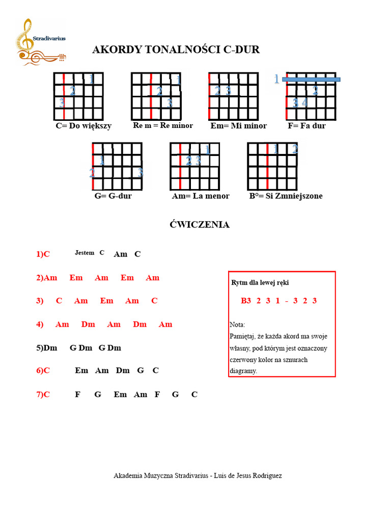 4 Odcienie (Do, Sol, Re, La) | PDF