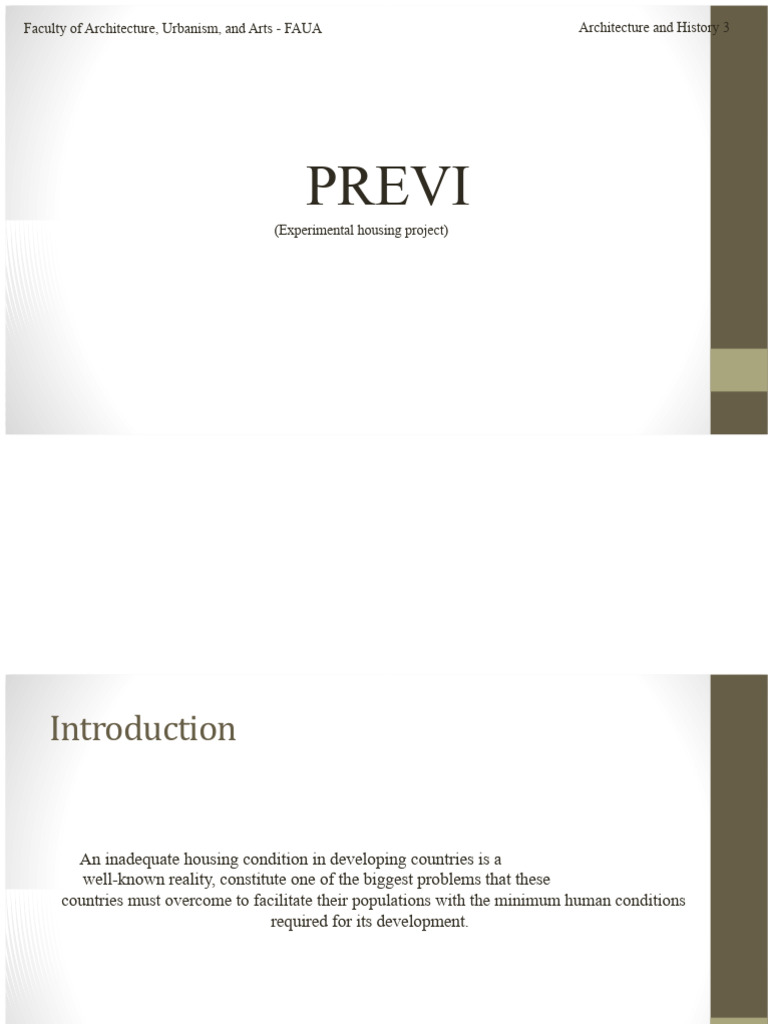Experimental Housing Solutions in Peru | PDF | Concrete | Masonry