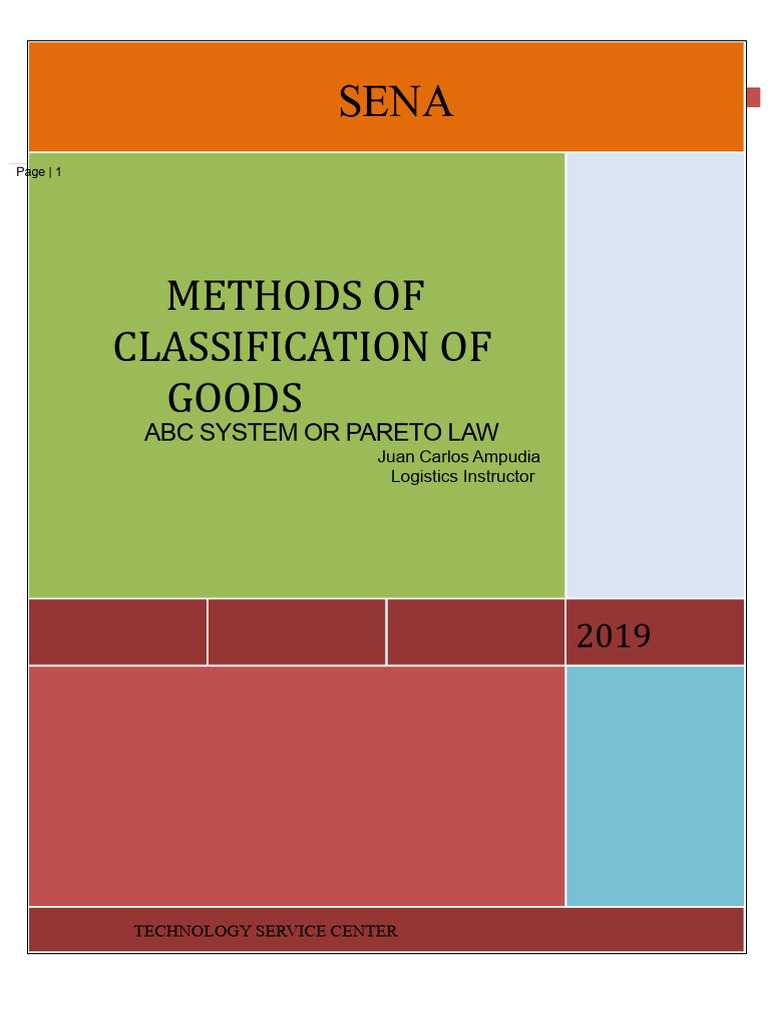 Classification Methods for Goods | PDF | Vegetables | Refrigeration