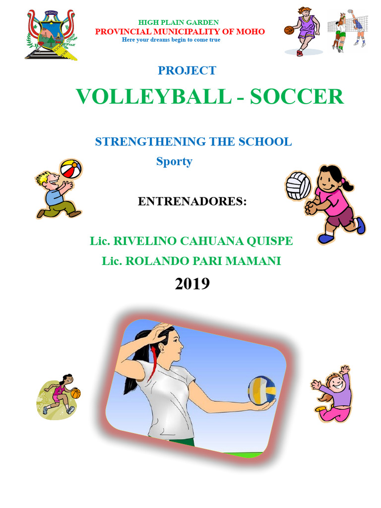Moho 2019 Volleyball and Soccer Project | PDF | Volleyball