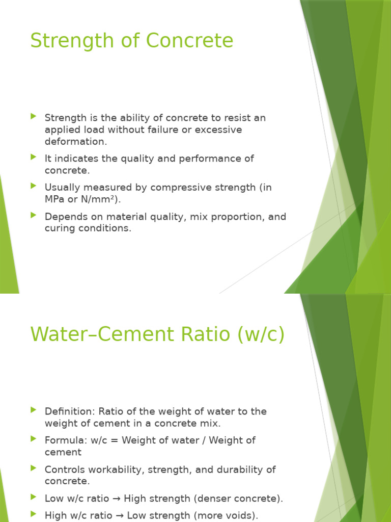 Concrete Strength and Durability Guide | PDF | Concrete | Creep ...