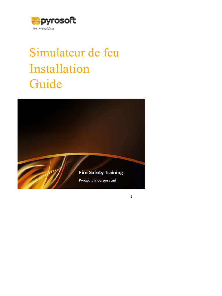 Guide d'installation simulateur de feu | PDF | Microsoft Powerpoint | USB