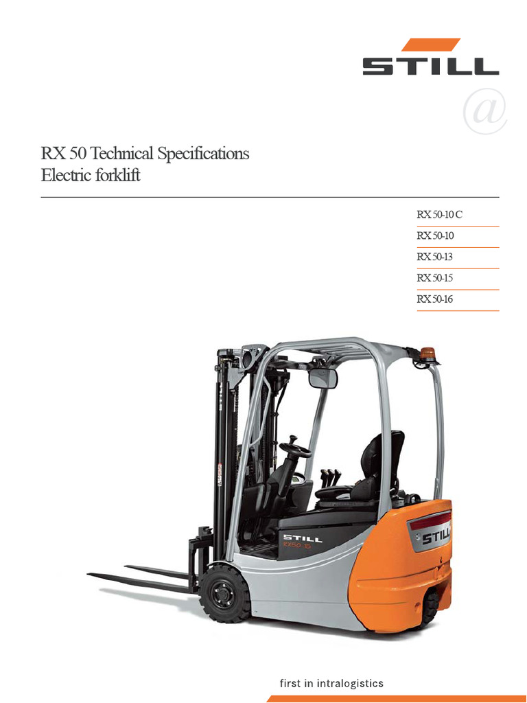 Still R50 | PDF | Forklift | Vehicles