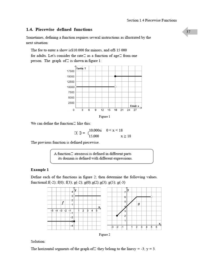 Understanding Piecewise Functions | PDF | Function (Mathematics ...