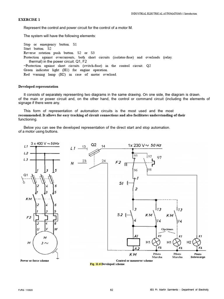 Wiring Exercises | PDF | Relay | Manufactured Goods