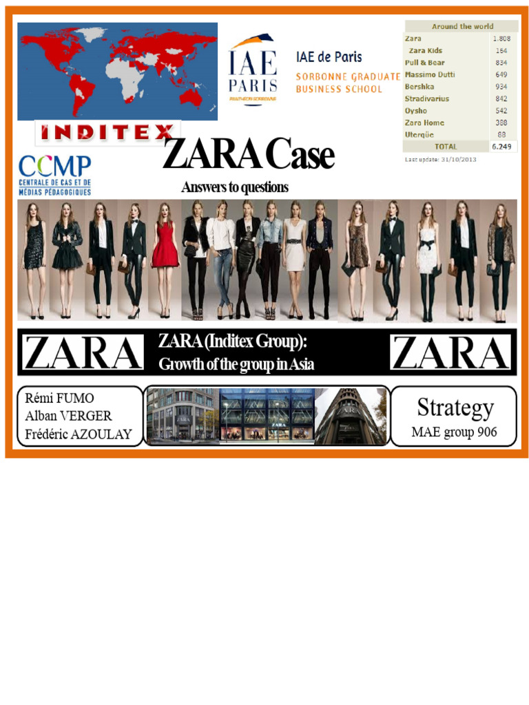 ZARA's Global Growth Strategy Analysis | PDF | Brand | Gap Inc.