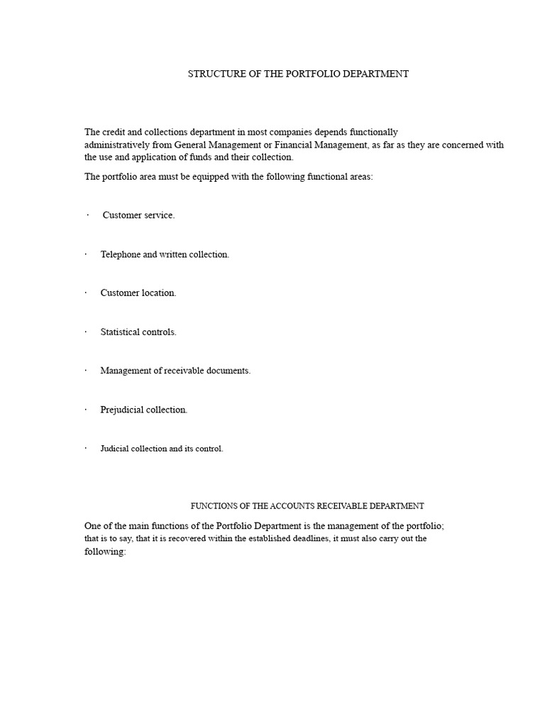 Structure of The Accounts Department | PDF | Budget | Revenue