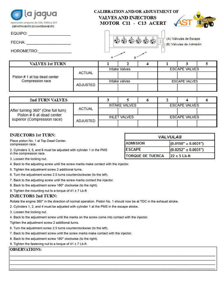 Cal. Engine C13 C11 16M ARTICULATED 730 | PDF | Piston | Fuel Injection