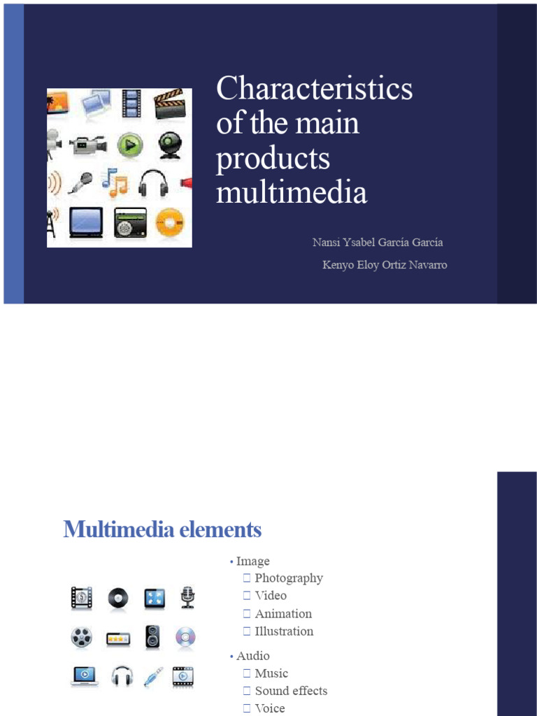Key Characteristics of Multimedia Products | PDF | Multimedia ...
