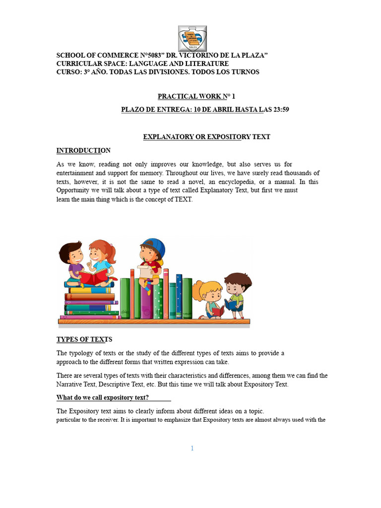Expository Text Writing Guide | PDF | Information