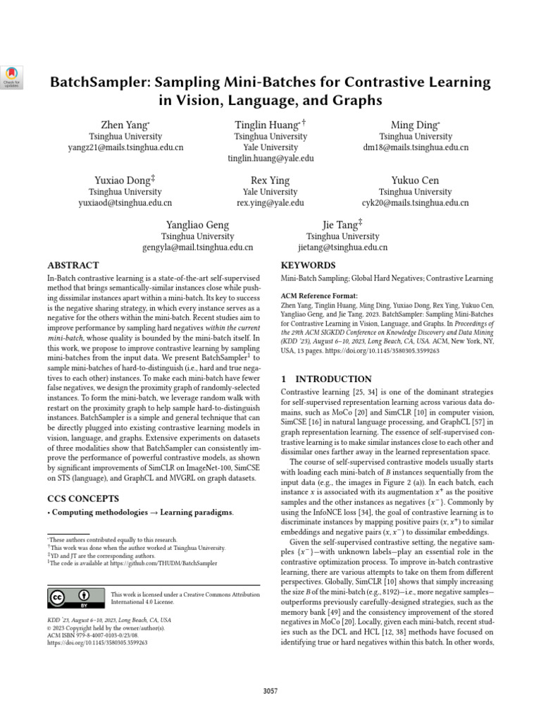 Batch Sampler | PDF | Cognitive Science | Learning