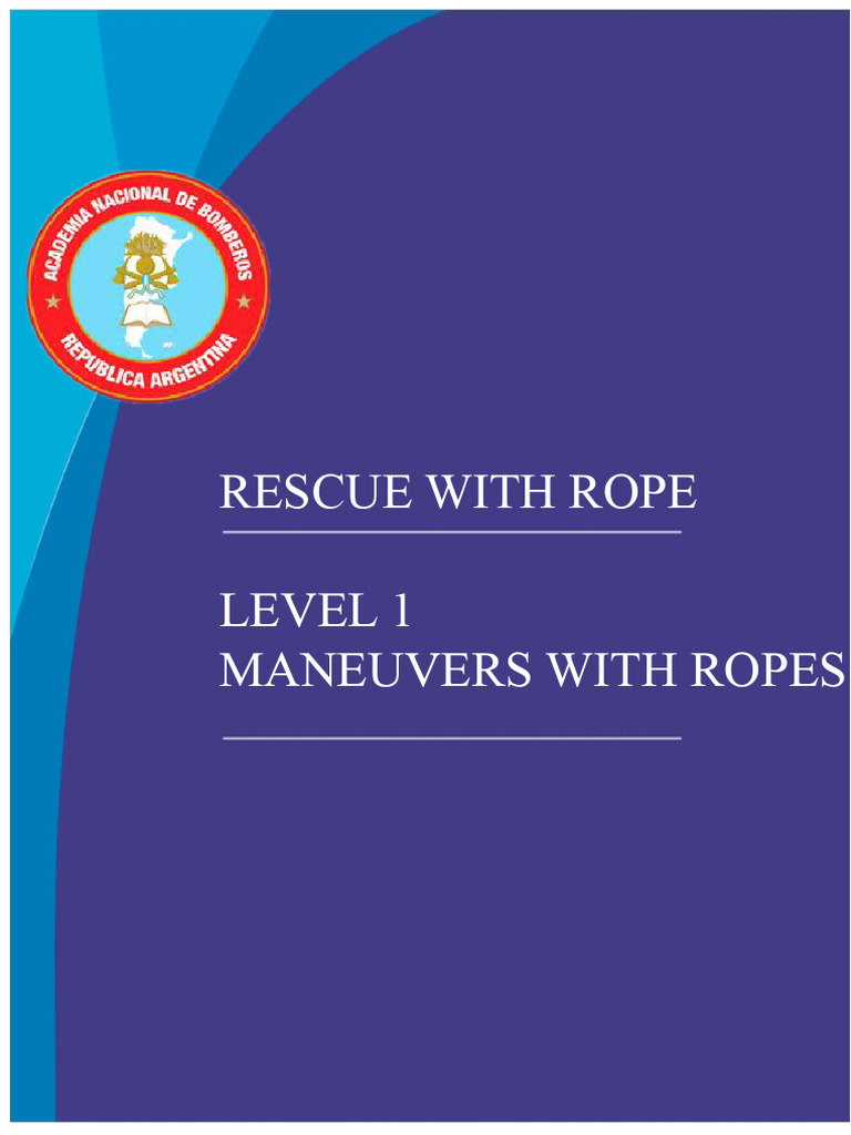 Instructor Manual Rope Rescue Rev 2919 | PDF | Knot | Rope