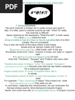 Italian Swear Words and Insults Guide | PDF | Profanity | Human ...