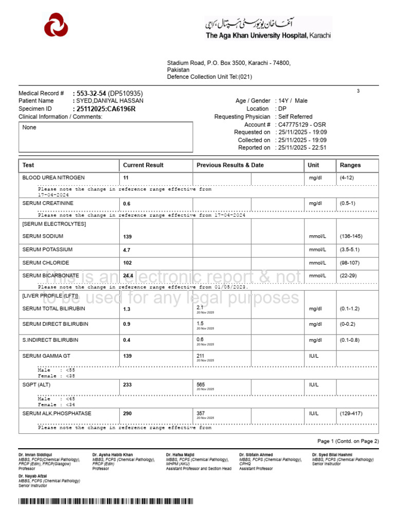 This Is An Electronic Report & Not: To Be Used For Any Legal Purposes ...