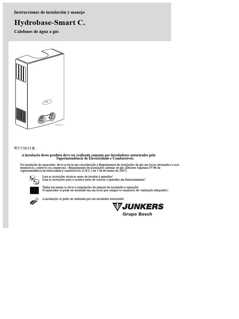 Instalação e Manutenção do Hydrobase-Smart C. | PDF | Válvula | Tubo de ...