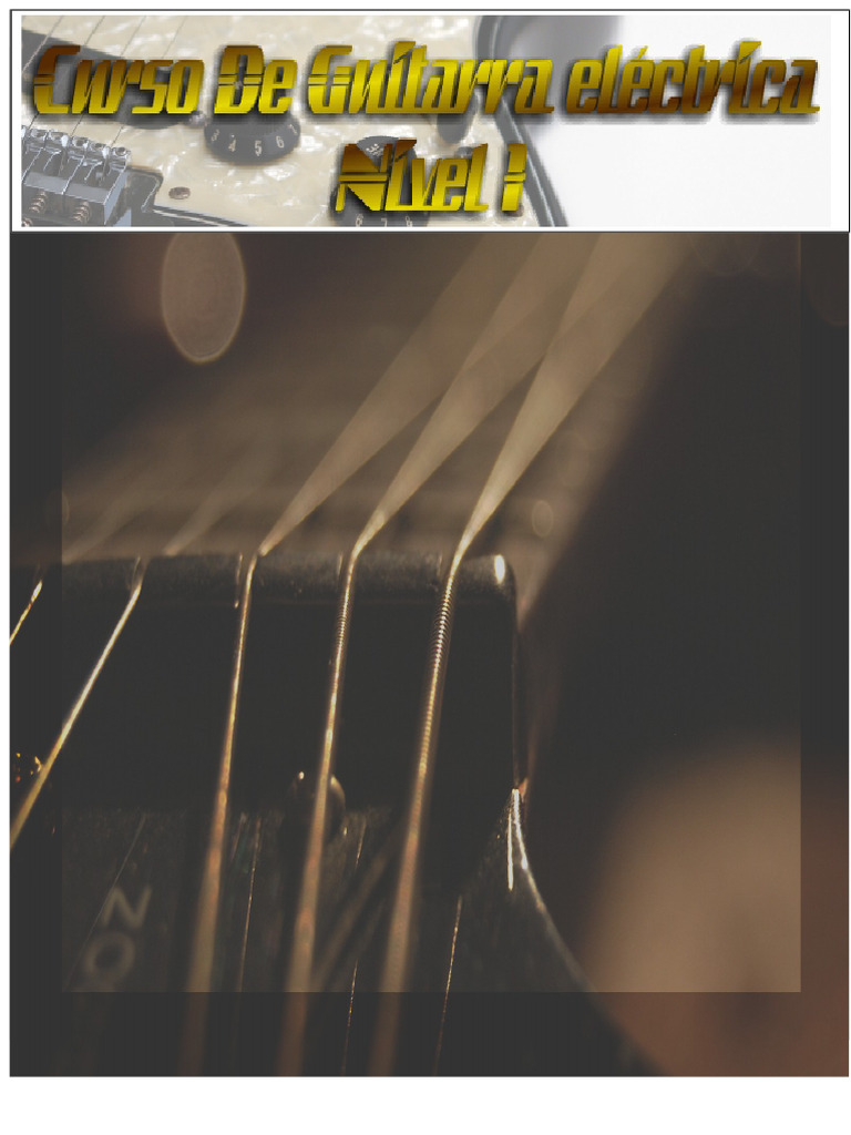 Corso Di Chitarra Elettrica A | PDF