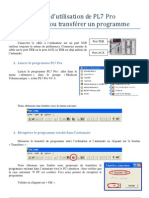 Guide PL7 Pro Connecter Et Transferer