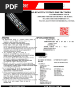 LG Smart TV Universal Remote Guide | PDF | Remote Control | Display ...