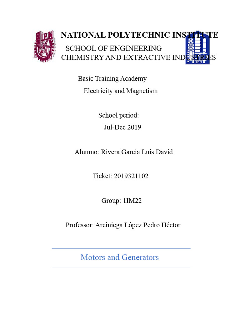 Understanding DC Motors and Generators | PDF | Electric Motor ...