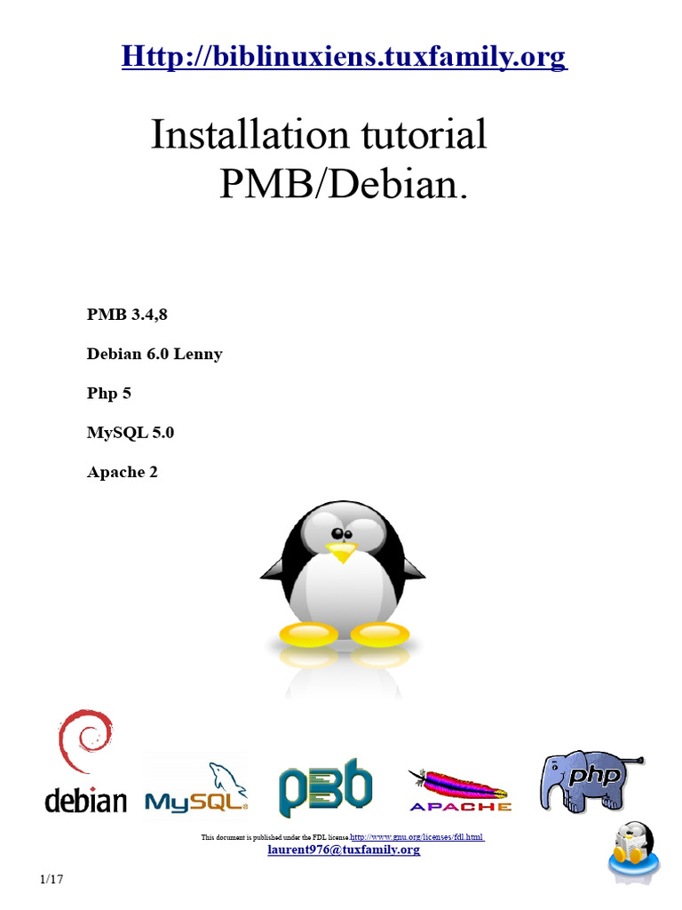 Debian PMB Installation Guide | PDF | Apache Http Server | Php