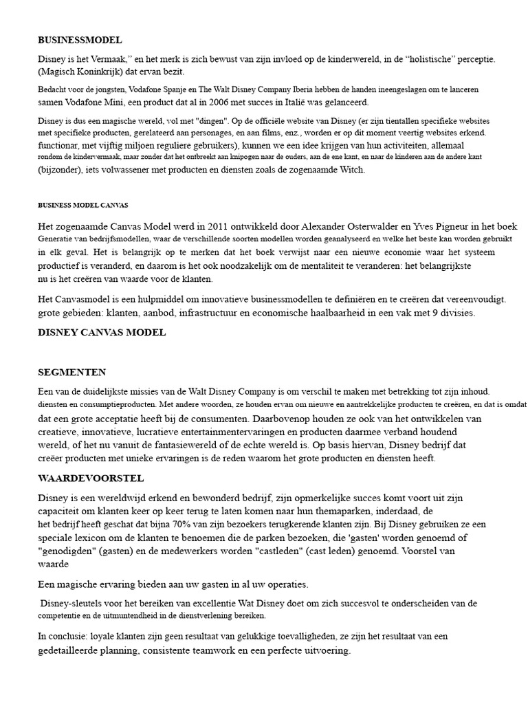 Businessmodel | PDF