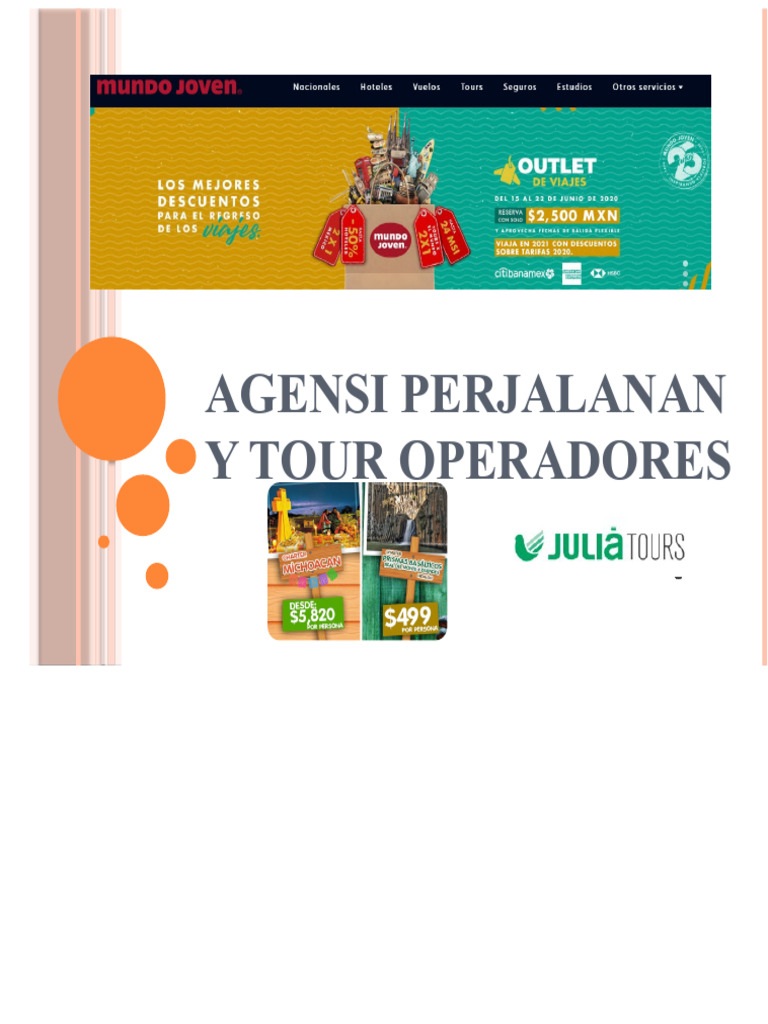 Jenis-jenis Agensi Perjalanan dan Layanannya | PDF