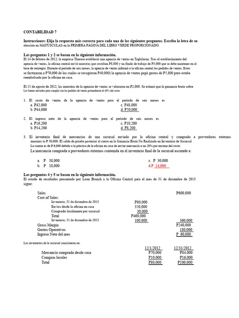 Docx | PDF | Contabilidad | Estado financiero