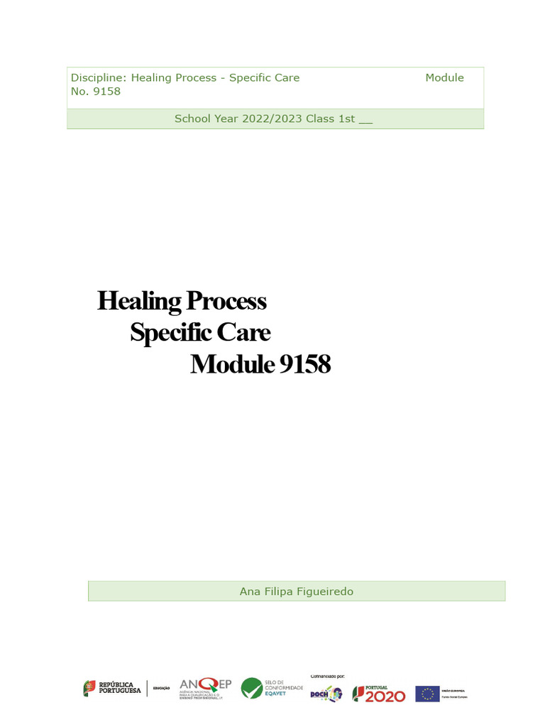 Healing Process and Scar Management Guide | PDF | Scar | Wound Healing