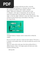 Sample Collection Tube Overview | PDF | Blood Plasma | Hematology