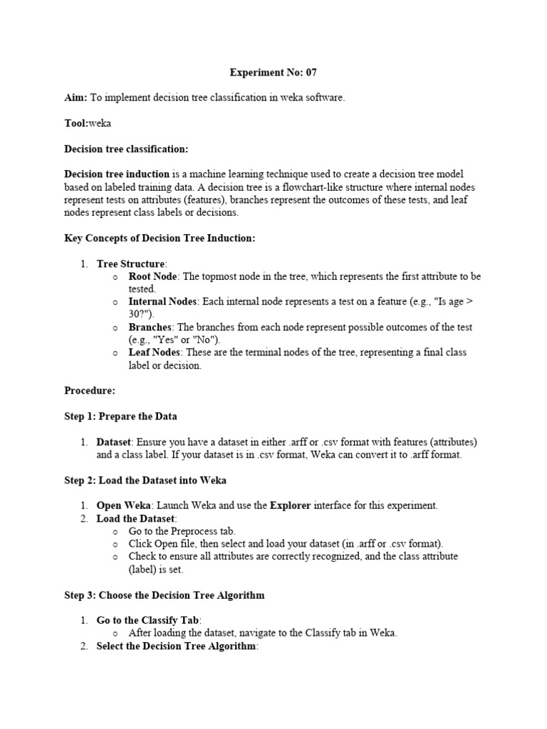 Decision Tree | PDF | Statistical Classification | Accuracy And Precision