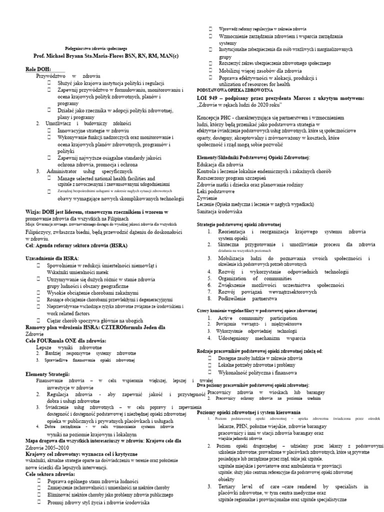 Zarys Materiałów SLRC CHN | PDF