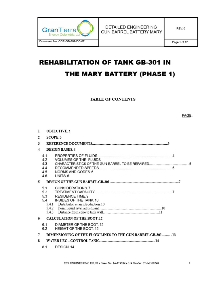 ENG DETAIL GUN BARREL 301 PHASE 1 Rev.0 | PDF | Barrel (Unit) | Water