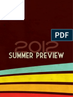 Summer Preview 2012