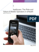 Role and Value of MNOs in Ehealth1