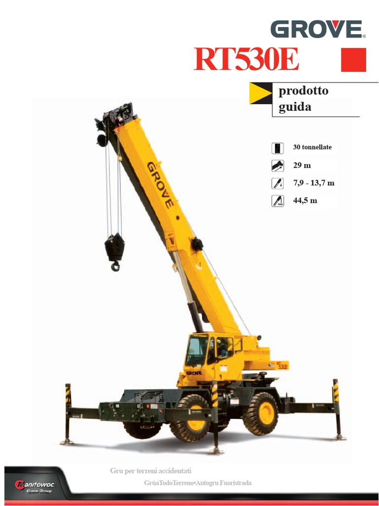 GT 30 Rt530e Grove | PDF