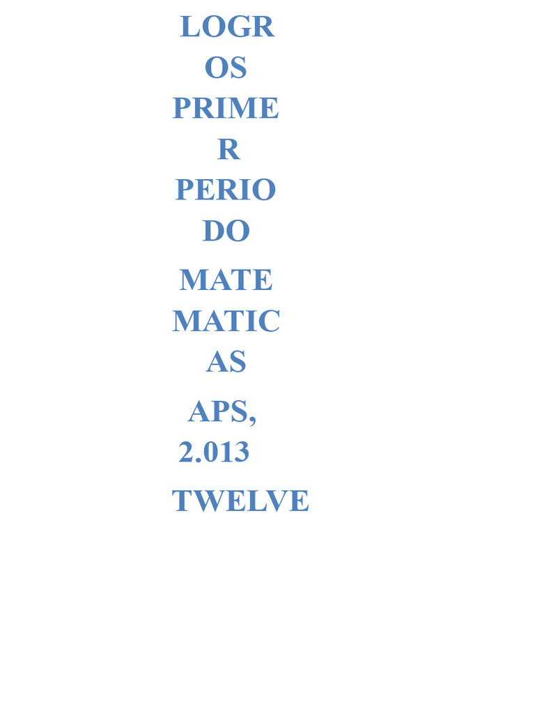 Preschool to Fifth Grade Math Curriculum | PDF | Cognition | Concept