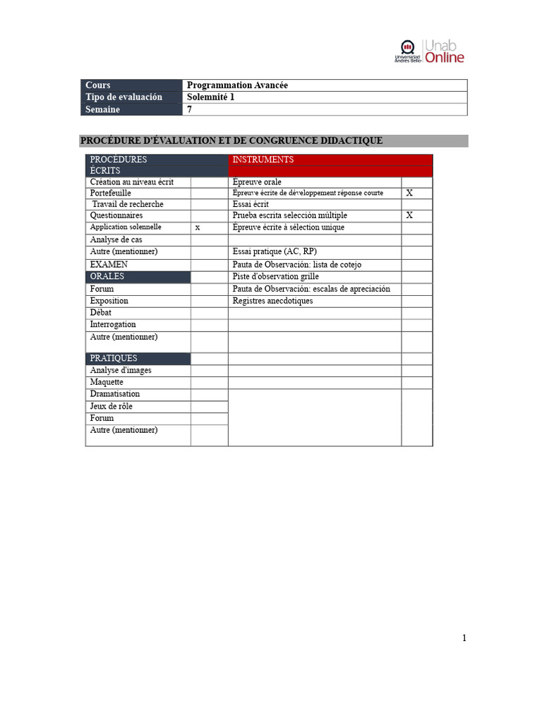 Évaluation en Programmation Orientée Objet | PDF | Classe (informatique ...